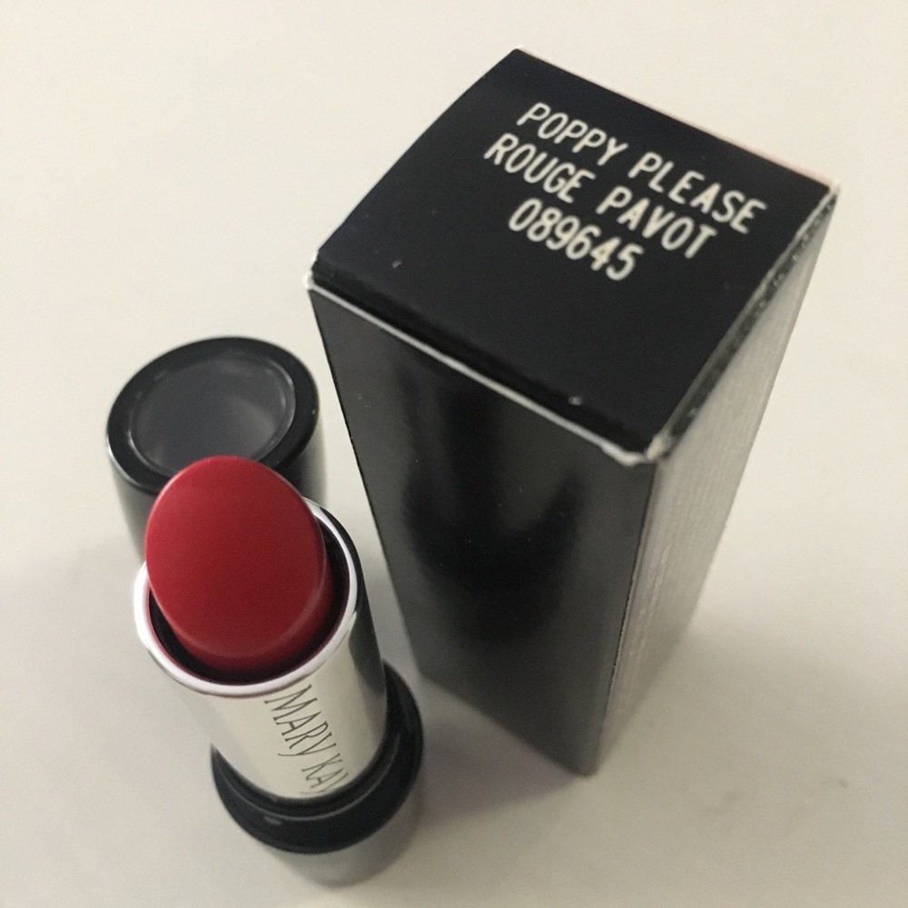 Semi-Matte Lipstick: Poppy Please